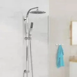 Duschset STILOVAL, Regendusche ohne Armatur, Duschsystem mit Kopfbrause und