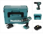Makita DHP 483 Y1J Akku Schlagbohrschrauber 18V 40Nm im Makpac + 1x 1,5 Ah Akku -