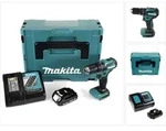 Makita DHP 483 Y1J-D Akku Schlagbohrschrauber 18V 40Nm im Makpac + 1x 1,5 Ah Akku +