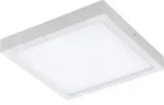 EGLO connect LED Deckenleuchte Fueva-C, Smart Home Deckenlampe, B&uuml;rolampe wei&szlig;, L: