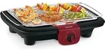 Tefal Easygrill Adjust BG90E5, Schwarz, Rot, Thermoplast, Tisch, Drehregler,