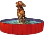 Karlie Doggy Pool - Hundespielzeug - PVC - Rot - 160x160x30 cm
