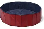 Karlie Doggy Pool - Hundespielzeug - PVC - Rot/Blau - 120x120x30 cm - Rot