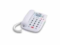Alcatel TMax 20, weiß, Telefon, Festnetz, Seniorentelefon, große Tasten,...
