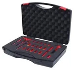 KS Tools 117.1877, Steckschl&uuml;ssel-Satz, 1/4", 22 Kopf/K&ouml;pfe, Stahl, IEC 60900, 1,6