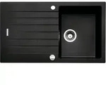 Naber Einbausp&uuml;le Angola 100 Schrankbreite 50 cm Granit nero 1106001 - Schwarz