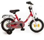Bachtenkirch Kinderfahrrad BIBI 12,5 Zoll - Rot/Wei&szlig;