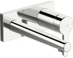 Hansa Fertigmontageset Waschtisch Wandbatterie 2-Loch Hansadesigno Style chrom,