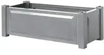 KHW Pflanzkasten, Abmessungen 100 x 43 x H 37 cm, aus hochwertigem Kunststoff,