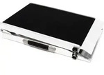 Wiltec Hunderampe faltbar, 122 x 38 cm, geklappt 62 x 40 cm, aus Aluminium,