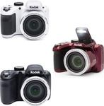 Kodak Astro Zoom AZ401, 16,15 MP, 4608 x 3456 Pixel, CCD, 40x, HD-Ready, Rot - Rot