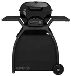 Gaskugelgrill P-480 G Compactchef, schw. - Schwarz