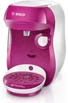 Bosch TAS1001 Kaffeemaschine Vollautomatisch Pad-Kaffeemaschine 0,7 l - Violett/Wei&szlig;