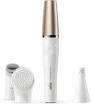 Braun FaceSpa Pro 911, Wei&szlig;, Bronze, 10 Pinzette, Kinn, Stirn, Oberlippe, Akku, 100