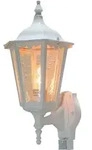 Konstsmide Firenze Bewegungsmelder wei&szlig; lackiertes Aluminium, klares Glas 7236-250
