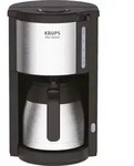 KRUPS ProAroma Thermo- Filterkaffeemaschine KM305D - Schwarz/Silber