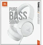 JBL Tune 500 wei&szlig; On-Ear Kopfh&ouml;rer mit Freisprechfunktion - Wei&szlig;