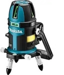 Makita SK209GDZ, 0,1 mm/m, Horizontal/Vertikal, Gr&uuml;n, Bezugspegel, Schwarz, Blau,