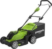 Greenworks G40LM41, Schieberasenm&auml;her, 600 m&sup2;, 41 cm, 2,5 cm, 8 cm, 300 m&sup2;