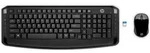 Wireless Tastatur und Maus 300, Desktop-Set - Schwarz