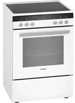 Siemens iQ300 HK9R3A220, Freistehender Herd, Wei&szlig;, Drehregler, Ber&uuml;hrung,