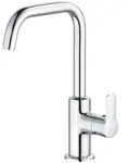 KLUDI PURE&EASY Waschtisch-Einhandmischer, Auslaufh&ouml;he 205mm, schwenkbar, mit