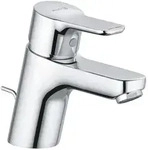 Kludi Waschtisch-Einhandmischer 60 PURE&EASY DN 15 Ablaufgarnitur G 1 1/4" chrom -