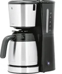 WMF Bueno 2-0412290011, Filterkaffeemaschine, 1,3 l, Kaffeekapsel, Schwarz, Silber -