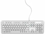 DELL kabelgebundene Tastatur &ndash; KB216 - US international (QWERTY) - wei&szlig;, Volle