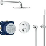 GROHE Duschsystem Unterputz Grohtherm 34732, mit Grohtherm Thermostat mit