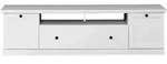 trendteam Wohnen TV-Unterteil BrandsonBaxter Wei&szlig; Nachbildung 177 x 49 x 41 cm...