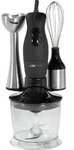 Clatronic SMS 3190, P&uuml;rierstab, 0,5 l, 200 W, Schwarz - Schwarz/Transparent