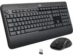Logitech MK540 Advanced - Tastatur-und-Maus-Set - kabellos - 2.4 GHz - QWERTY -
