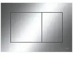 TECE now WC-Bet&auml;tigungsplatte, Chrom gl&auml;nzend, 9240401 - Grau/Wei&szlig;