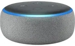 Amazon Echo Dot, Amazon Alexa, Rund, Grau, Android, iOS, Einschalten, Amazon Music,