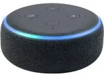 Amazon Echo Dot 3 anthrazit Intelligenter Assistant Speaker (EU Stecker) - Schwarz