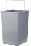 Hailo Inneneimer 14l aus Kunststoff hellgrau f&uuml;r Multi-Box 2x14 / duo L - Grau