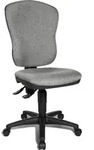 Topstar B&uuml;rostuhl Point 80, 8180 G23 hellgrau, schwarz Stoff - Hellgrau
