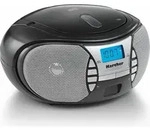 Karcher RR 5025-B tragbares CD Radio (CD-Player, UKW Radio, Batterie/Netzbetrieb,