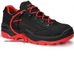 Sicherheitshalbschuh RENEGADE Work GTX red Lo S3 CI, Gr. 39 - Schwarz/Rot - 39