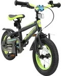 BIKESTAR Kinder Fahrrad ab 3 Jahre | 12 Zoll Urban Jungle Kinderrad | T&uuml;rkis & Pink