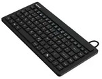 KeySonic KSK-3230IN (US) Mini-Industrie Tastatur, USB, schwarz, wasserdicht IP68,