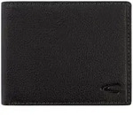 Camel Active Lederb&ouml;rse Macau Geldb&ouml;rse schwarz RFID - Schwarz