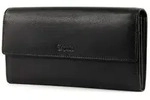 Esquire New Line Geldb&ouml;rse RFID Leder 18 cm - Schwarz