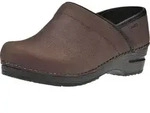 Sanita Original-Prof. Textured Oil Clog Antique Brown Gr.47 - Braun - 47