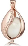 Engelsrufer Anh&auml;nger ERP-20-TEAR-ZI-XSR Himmelstr&auml;ne Silber ros&eacute;vergoldet - Rosa