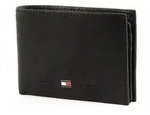 TOMMY HILFIGER Johnson Mini CC Flap and Coin Pocket Black - Schwarz