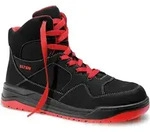 Sicherheitsschn&uuml;rstiefel MAVERICK black-red Mid ESD S3, Gr. 44 - Schwarz - 44
