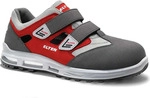 ELTEN TRAVIS grey-red Easy ESD S1 719820 Sicherheitssandale, Gr&ouml;&szlig;e:45 - Schwarz -