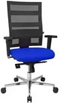 Topstar B&uuml;rostuhl Sitness X-Pander Plus, SI959WGT380 blau, alu Stoff - Blau